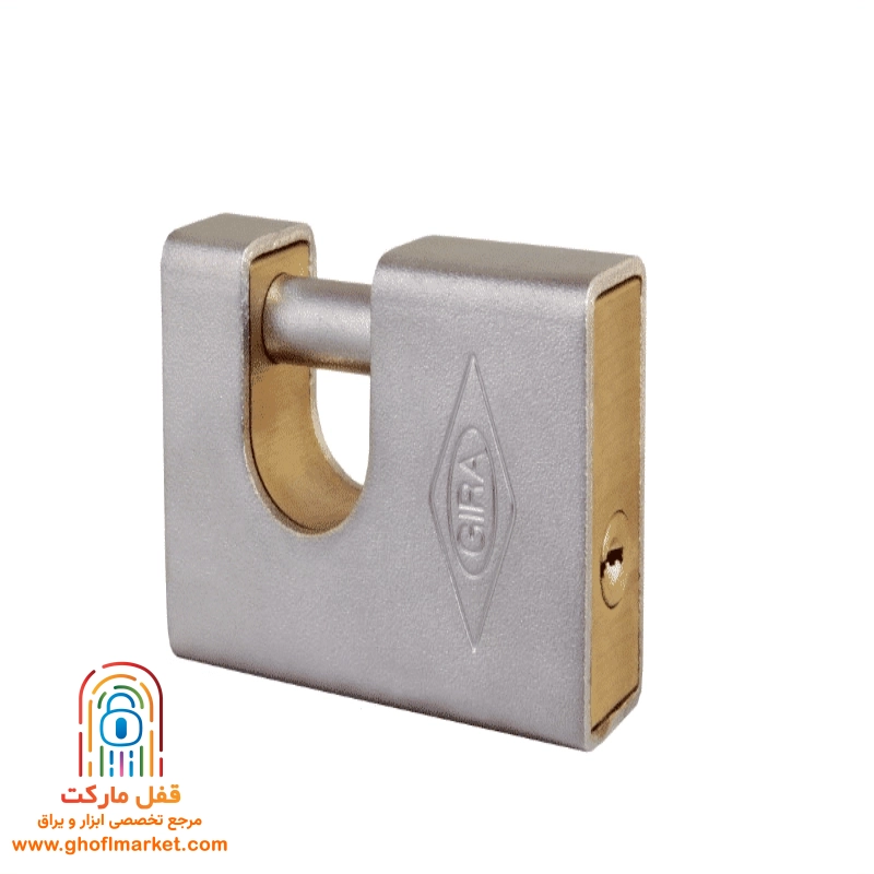 قفل کتابی گیرا سایز 950 روکشدار مدل 017