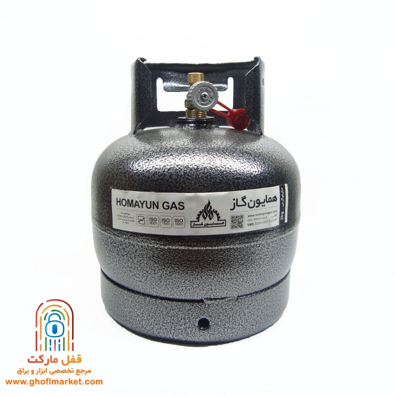 پیک نیک 2 کیلویی مشکی همایون گاز