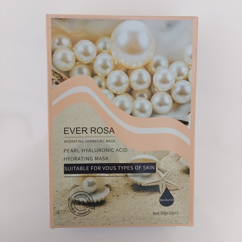 ماسک ورقه ای مراورید EVER ROSA با جدب فوق العاده و بدون حساسیت