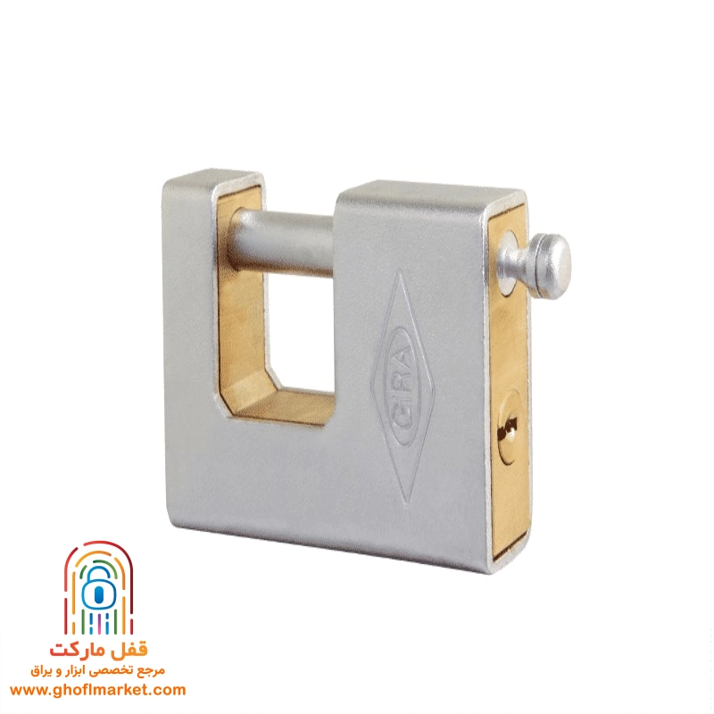 قفل کتابی گیرا سایز 970 پاترول روکشدار مدل 023