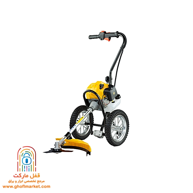 علف زن بنزینی کالسکه ای کنزاکس مدل KHM-152