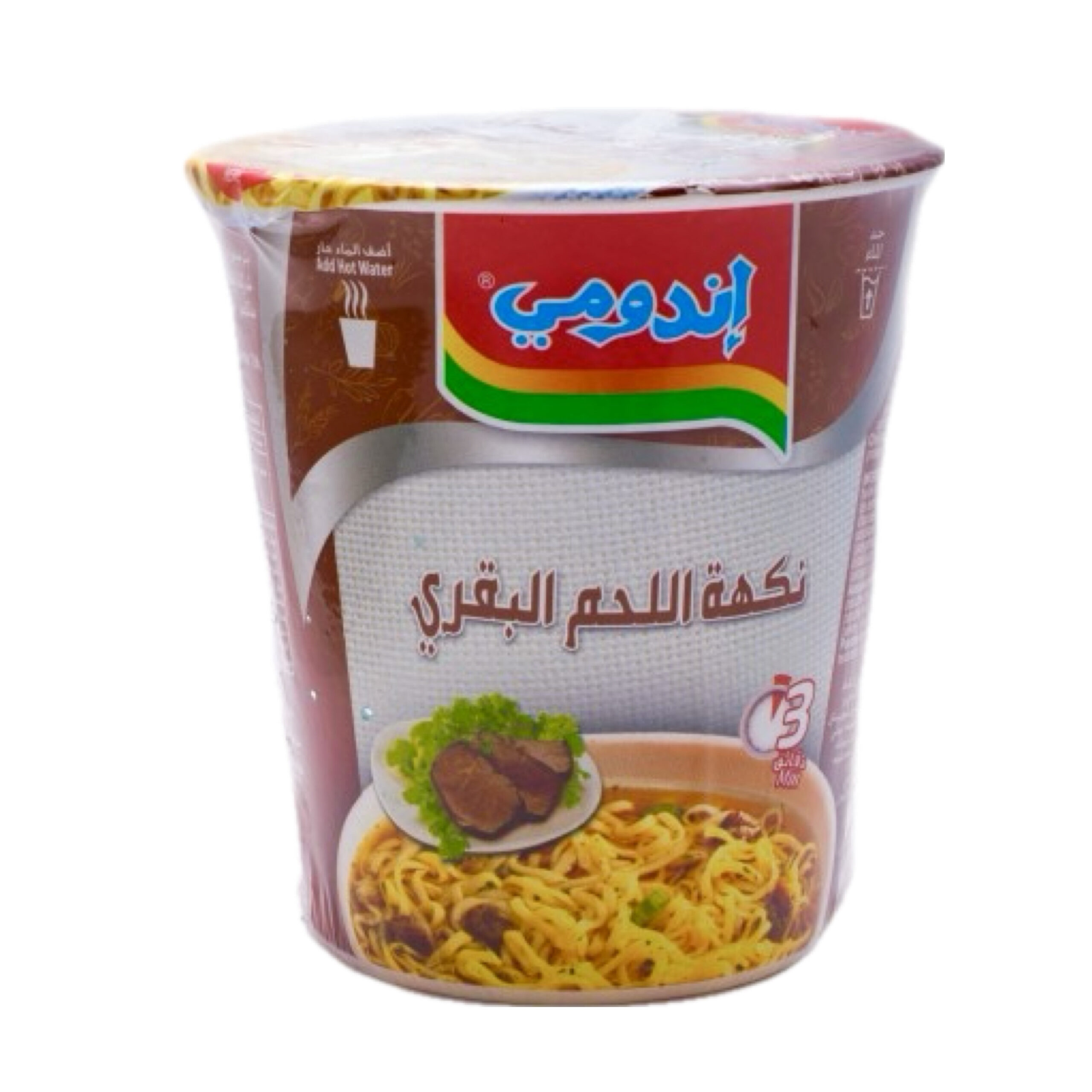 نودل اندومی لیوانی طعم گوشت