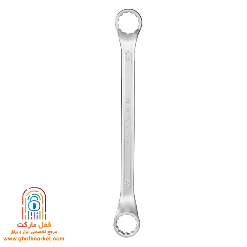 آچار دو سر رینگی سایز 9×8 نووا مدل 1044-NTS