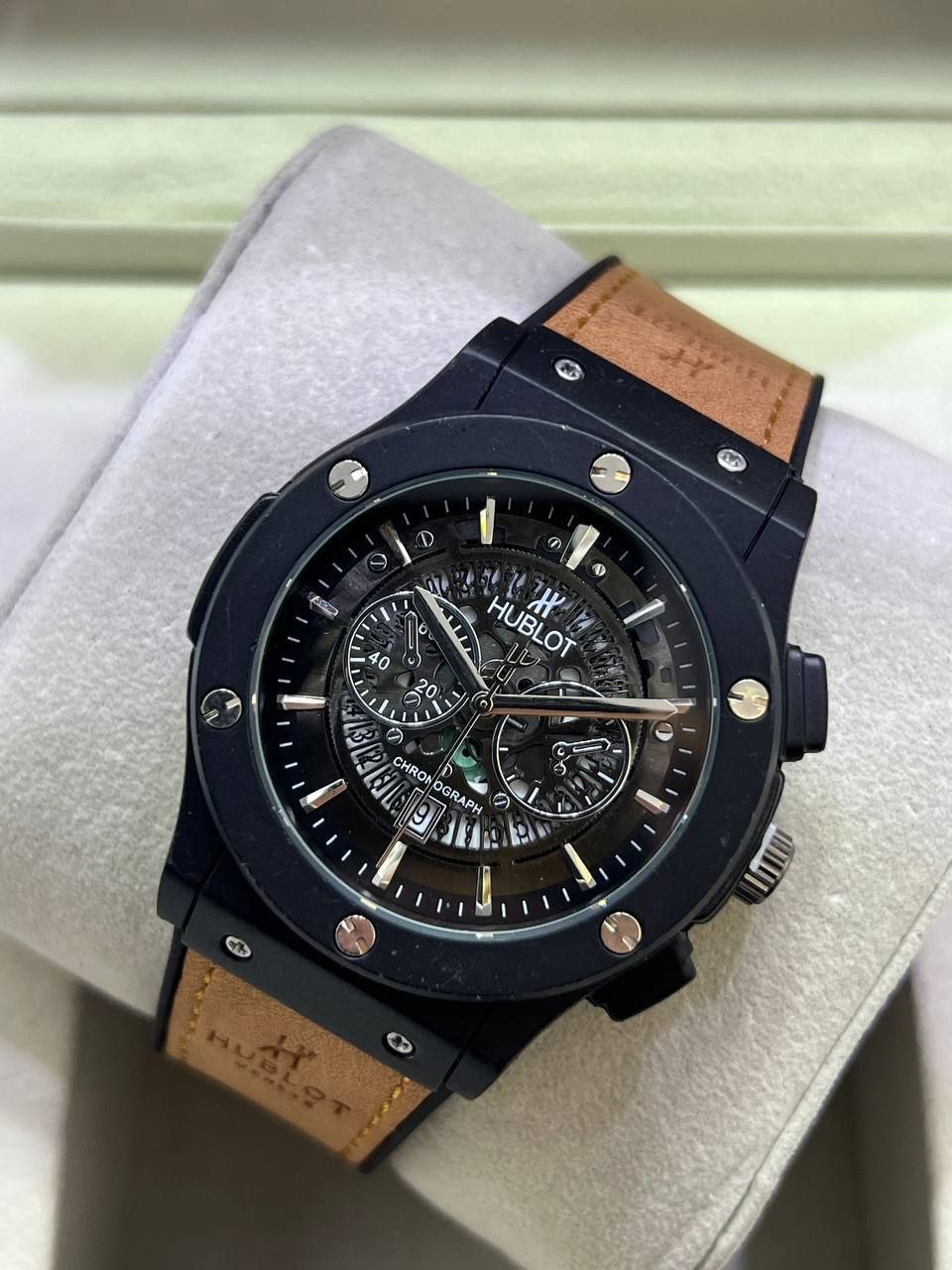 ساعت مردانه هابلوت Hublot موتور باکیفیت ارسال رایگان