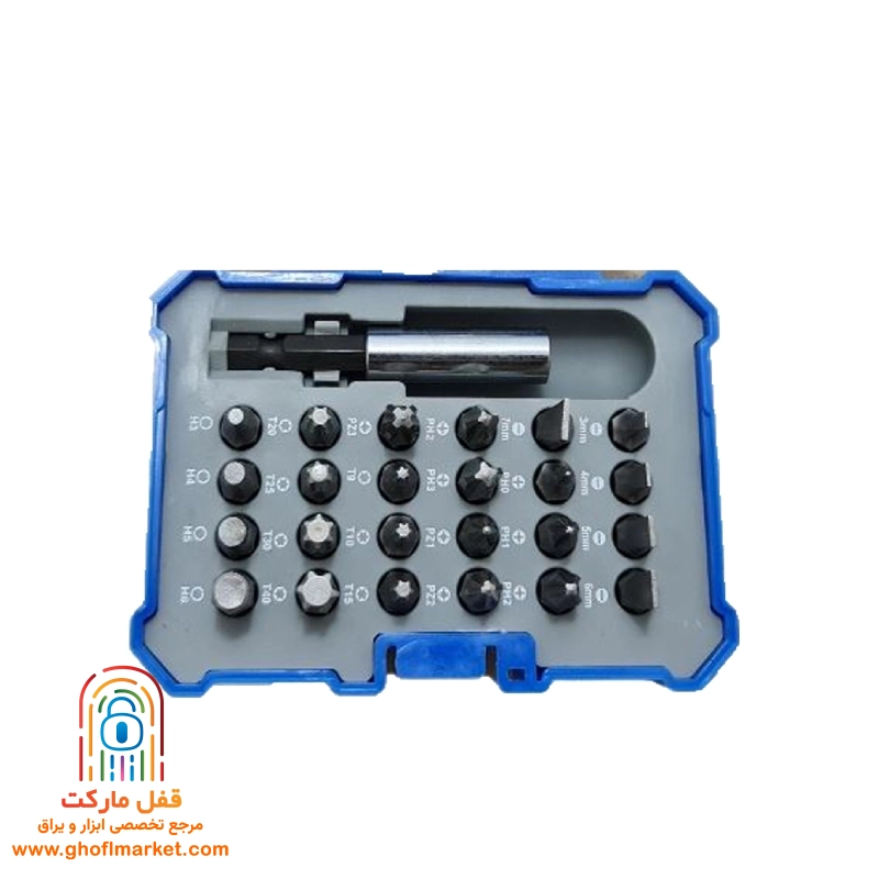 مجموعه 32 پارچه بیت سر دریلی نووا مدل 1336