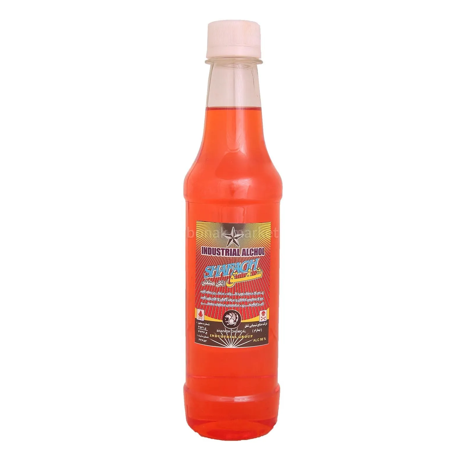 الکل آتش زا صنعتی شفق(24 عددی)