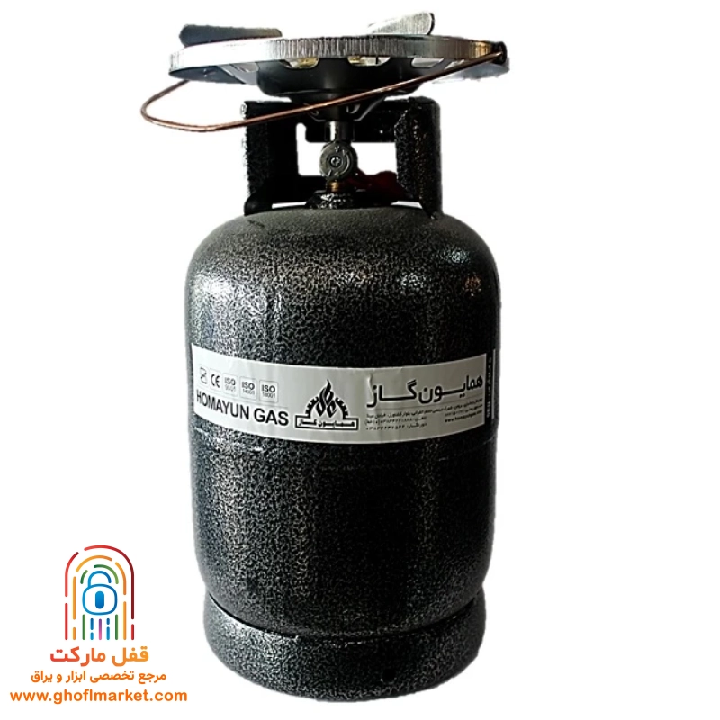 پیک نیک 5 کیلویی مشکی همایون گاز
