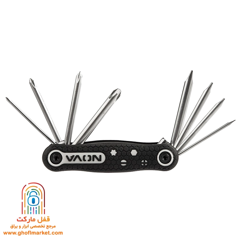 مجموعه پیچ گوشتی چاقویی 8 عددی نووا مدل NTK-1139