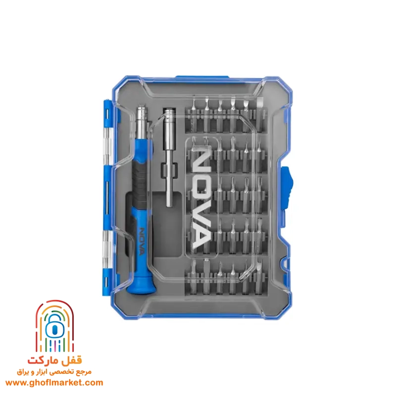 مجموعه 32 عددی پیچ گوشتی موبایلی نووا مدل NTS-1328