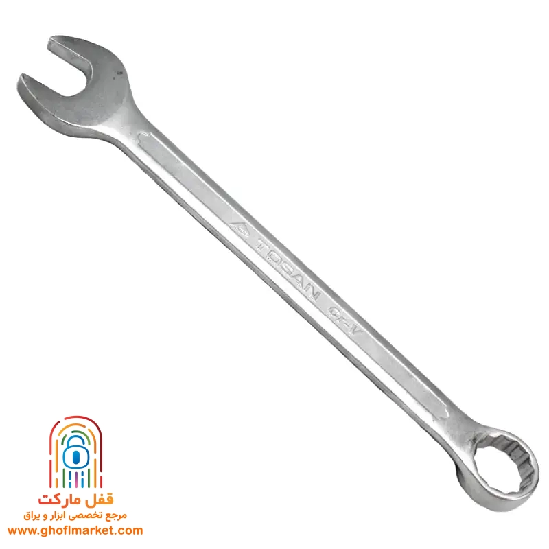 آچار یکسر تخت یکسر رینگی سایز 25 توسن مدل T101-25