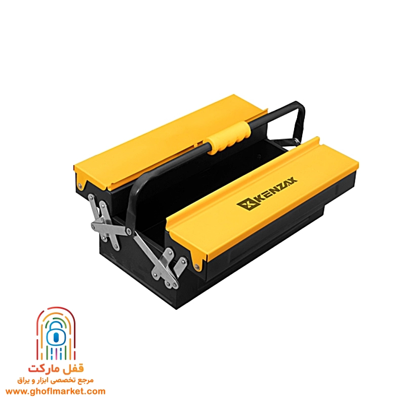 جعبه ابزار فلزی دو طبقه کنزاکس مدل 1302-KTB