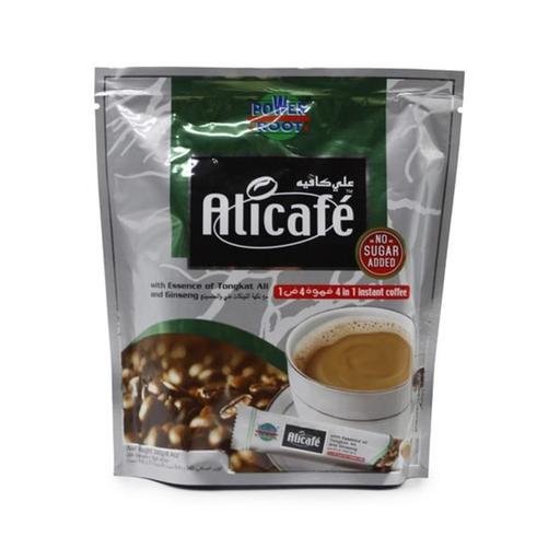 قهوه فوری علی کافه مدل بدون شکر و همراه جنسینگ 20 عددی (240 گرم) Alicafe