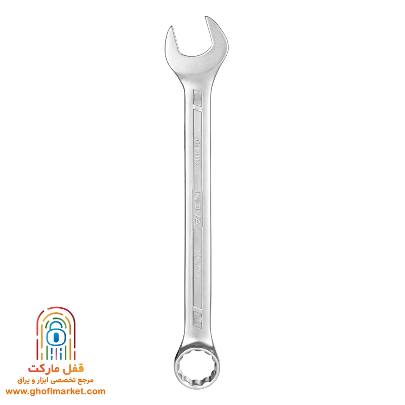 آچار یکسر تخت یکسر رینگی سایز 6 نووا سری X-LINE