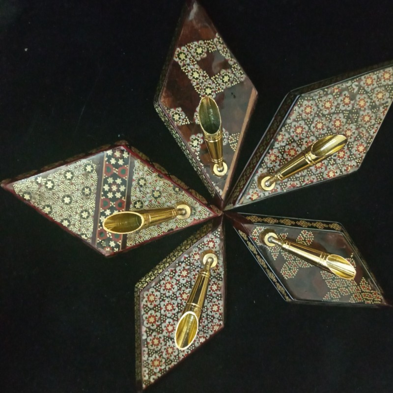 قلمدان خاتم لوزی