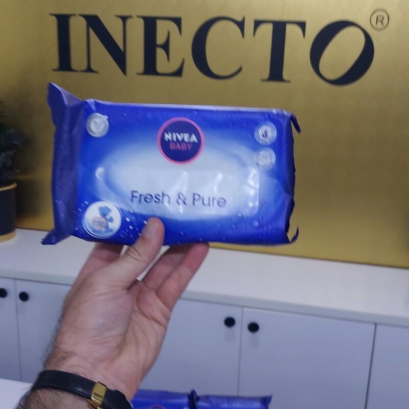 دستمال مرطوب نیوا NIVEA مخصوص نوزادان و کودکان با کیفیت فوق العاده محصول کشور آلمان اصلی