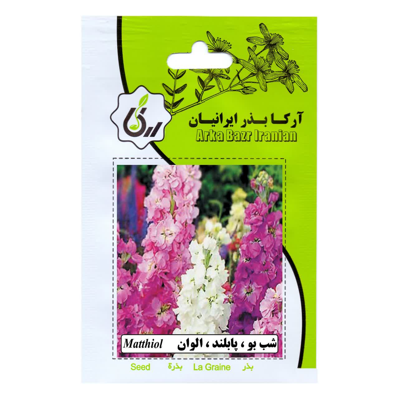 بذر شب بو و پا بلند و الوان