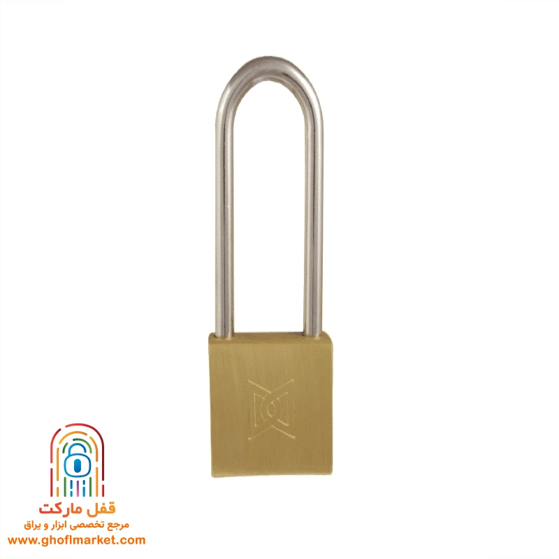 قفل آویز گیرا سایز60 تخت دسته بلند مدل 011