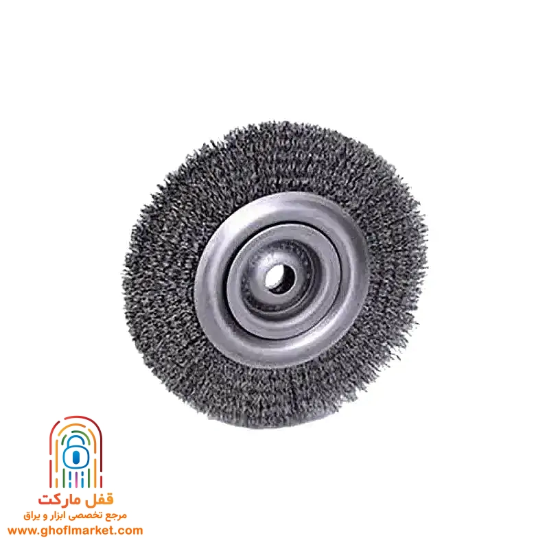 برس تخت افشان 145×25 فولادی جهان برس مدل 0586