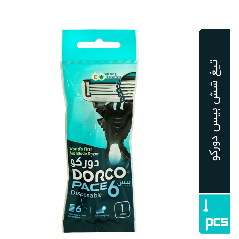 تیغ 6 لبه دورکو سبز (جعبه 10 عددی)