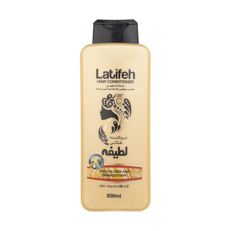 شامپو نرم کننده موی سر 800 گرمی- لطیفه طلایی