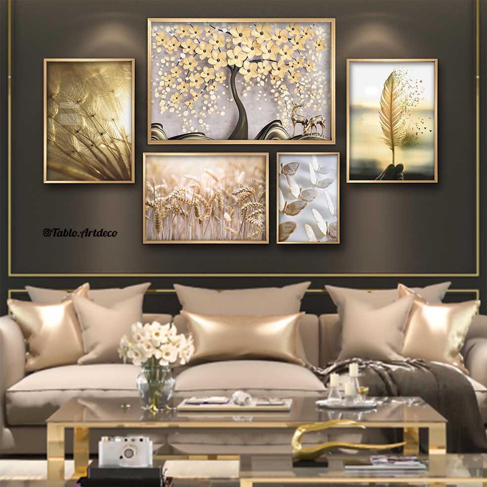 مجموعه 5 عددی تابلو کد d0452