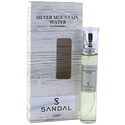 عطر جیبی صندل مدل سیلور مانتین حجم 25 میلی لیتر