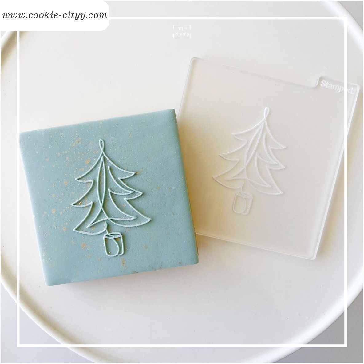 استامپ کاج کریسمس