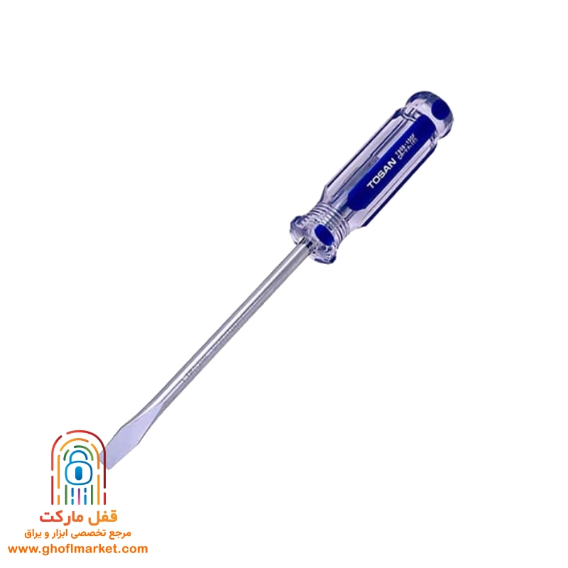 پیچ گوشتی دوسو 200×8 دسته کریستالی توسن مدل T908N-200F