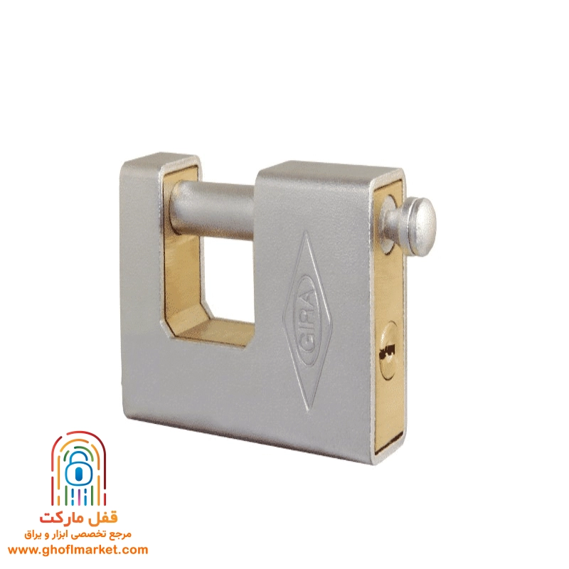 قفل کتابی گیرا سایز 970 پاترول روکشدار مدل 038