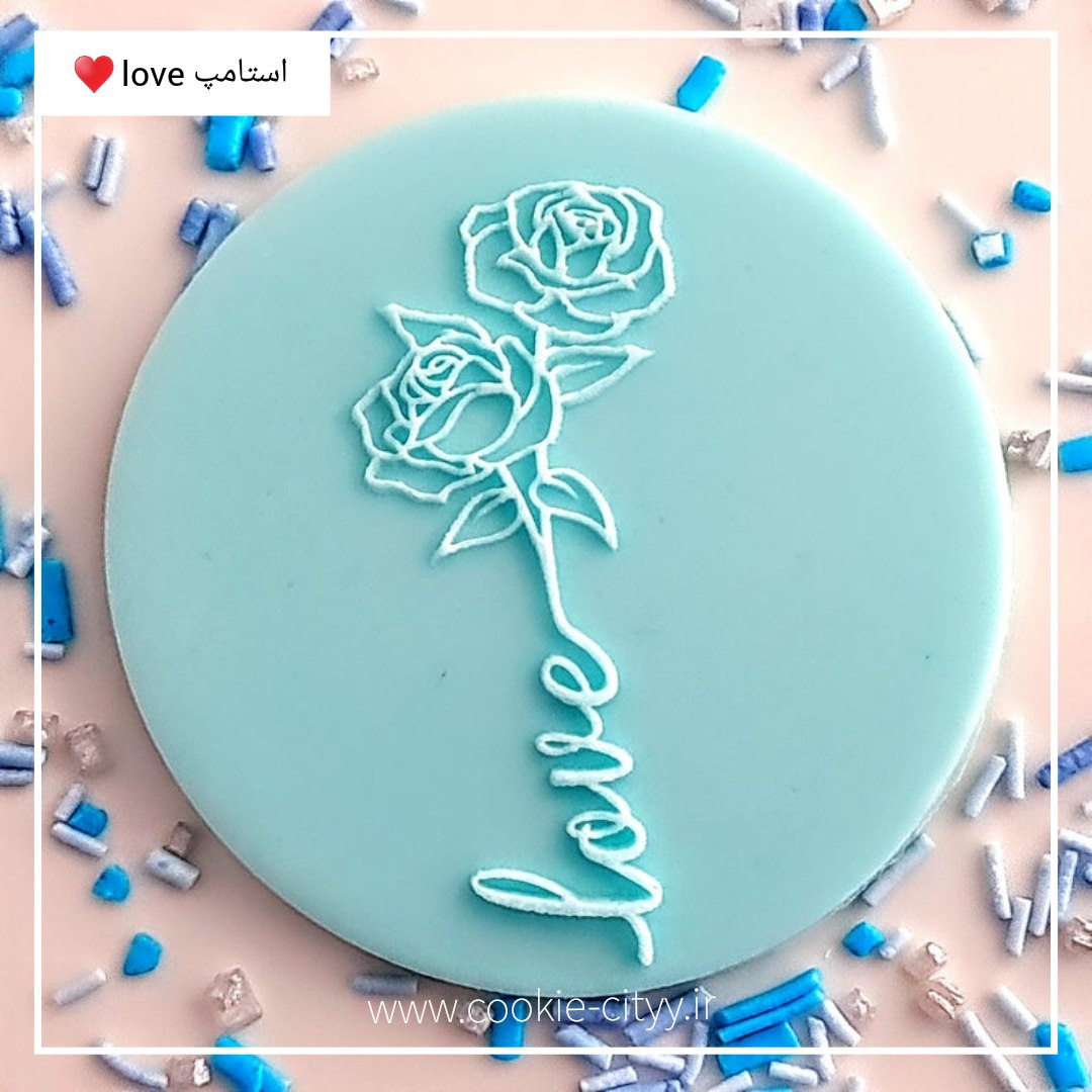 استامپ گل وlove