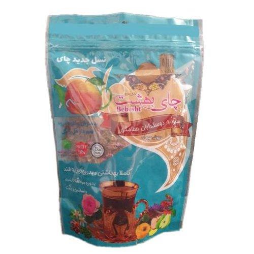 دمنوش به و سیب و گلابی با طعم هل و گل محمدی 200گرم