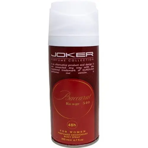 اسپری بدن باکارات رژ baccarat Rougeجوکر 250 میل