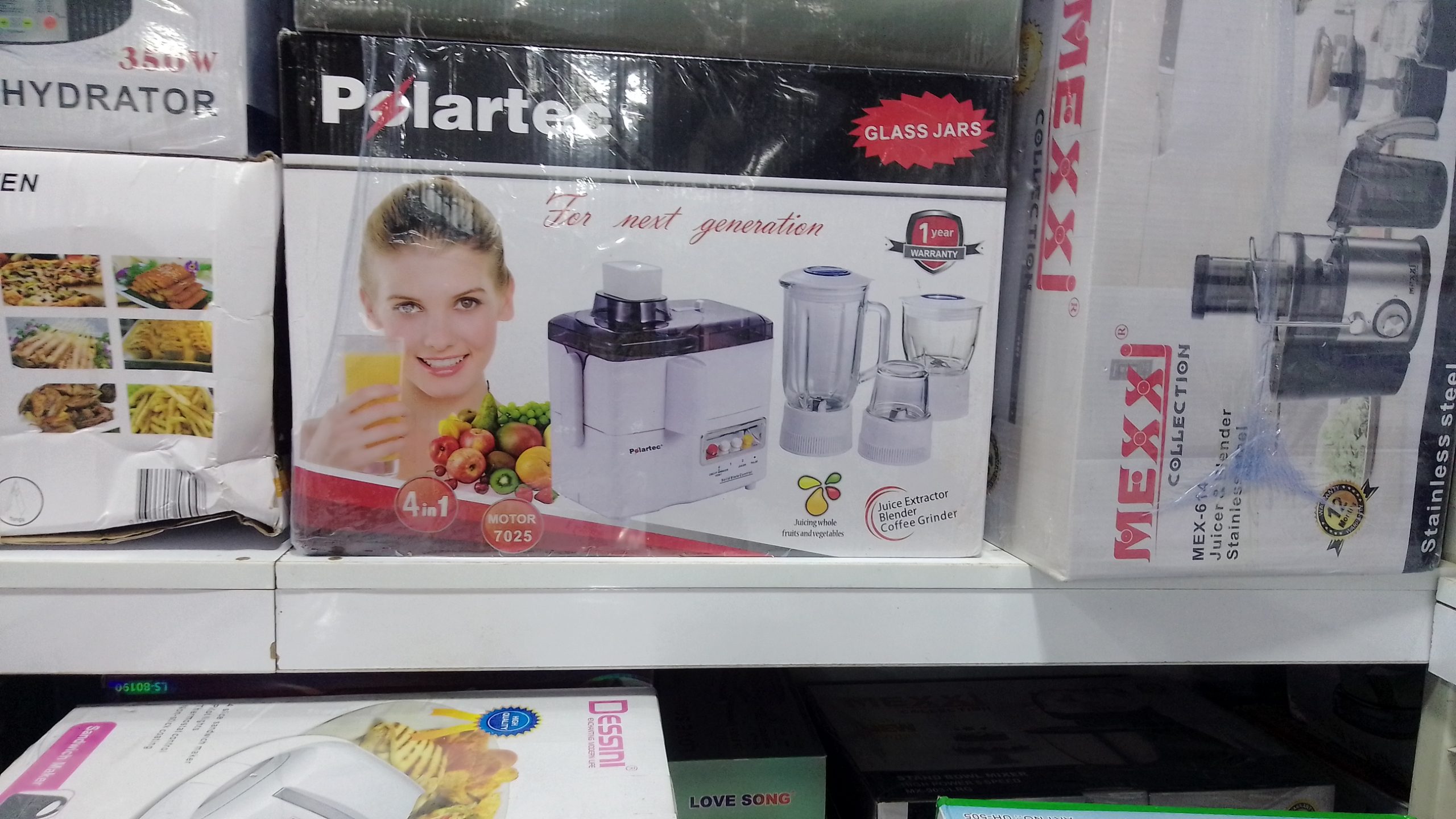 آبمیوه گیری چهارکاره پلارتک