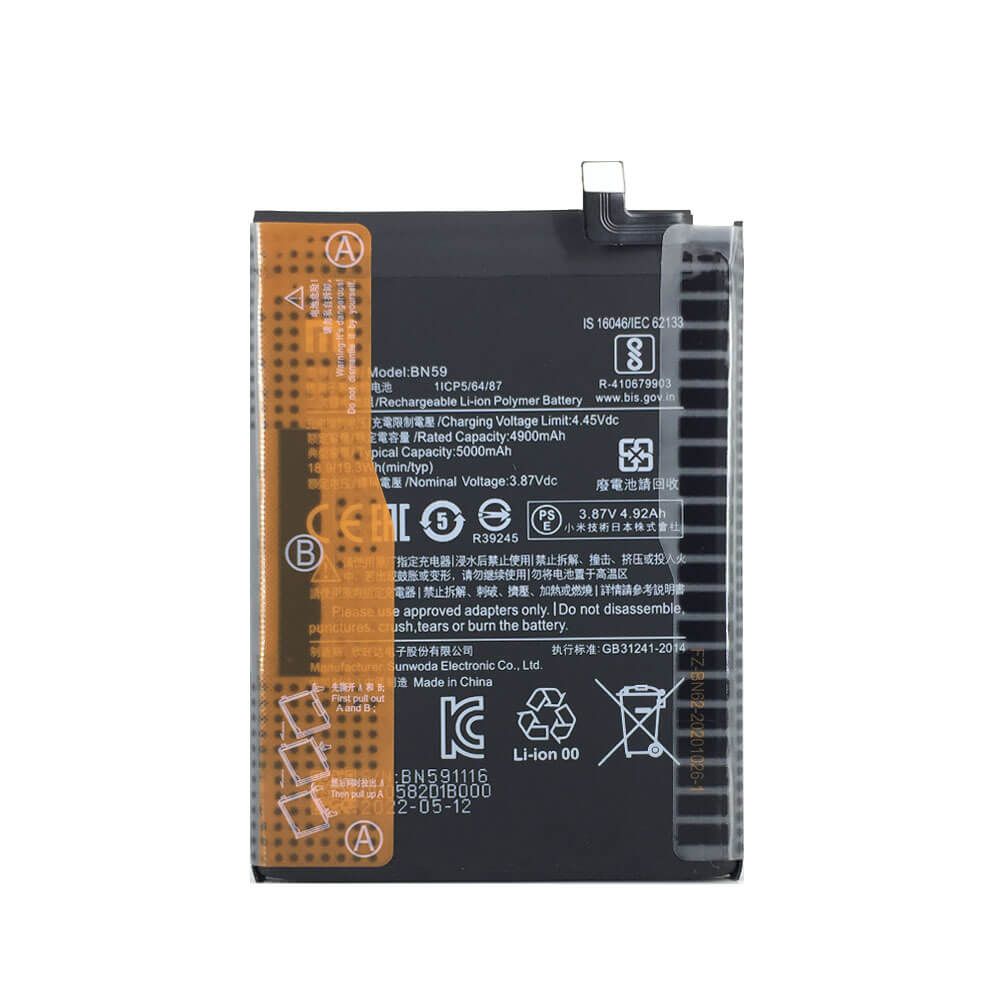 باتری شیائومی مدل(Redmi Note 10s)