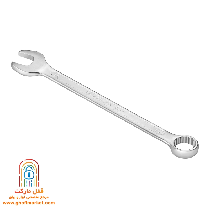 آچار یکسر تخت یکسر رینگی سایز 11 نووا مدل NTS-1022