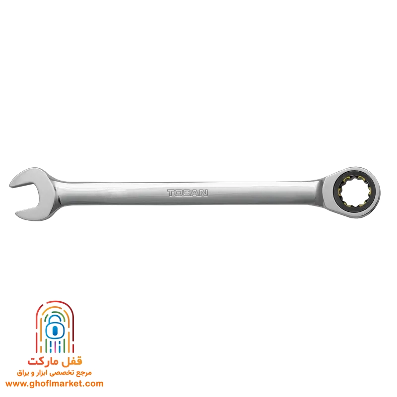 آچار یکسر تخت یکسر جغجغه سایز 17 توسن مدل T101-17