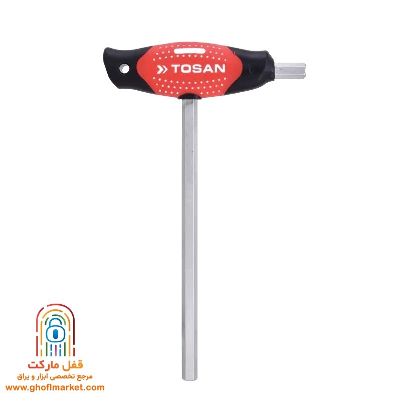 آچار آلن دسته T سایز 6 توسن مدلT7-6TH