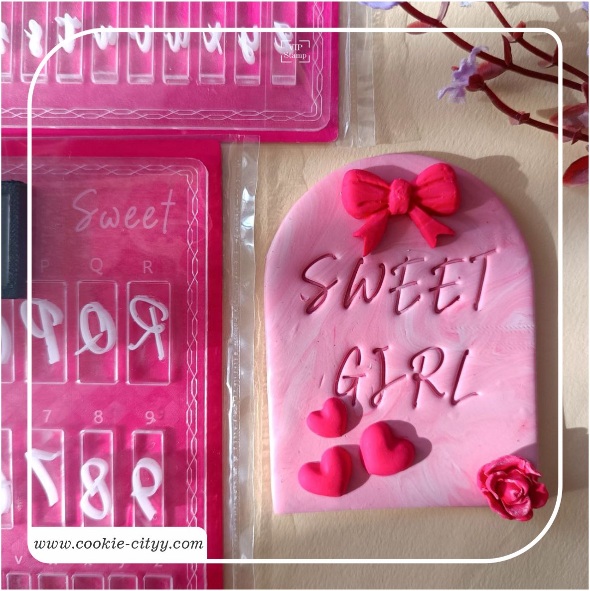 تبلت ریلی پانچ حروف فونت sweet